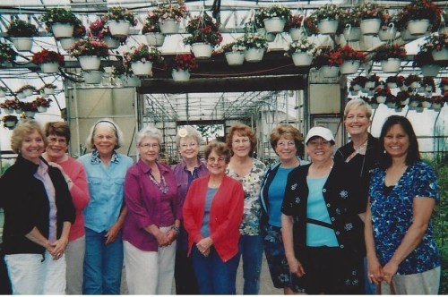 Milan Garden Club Members